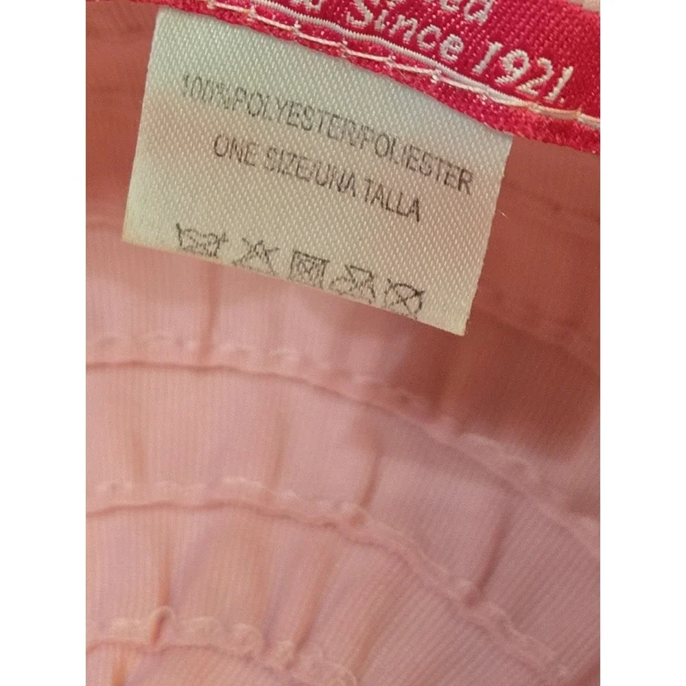 Scala Womens Sun Hat Wide‎ Brim Packable Salmon Pink Beach Straw Visor Summer